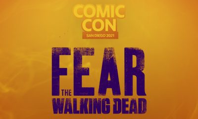 Arte de Fear the Walking Dead para a San Diego Comic Con 2021